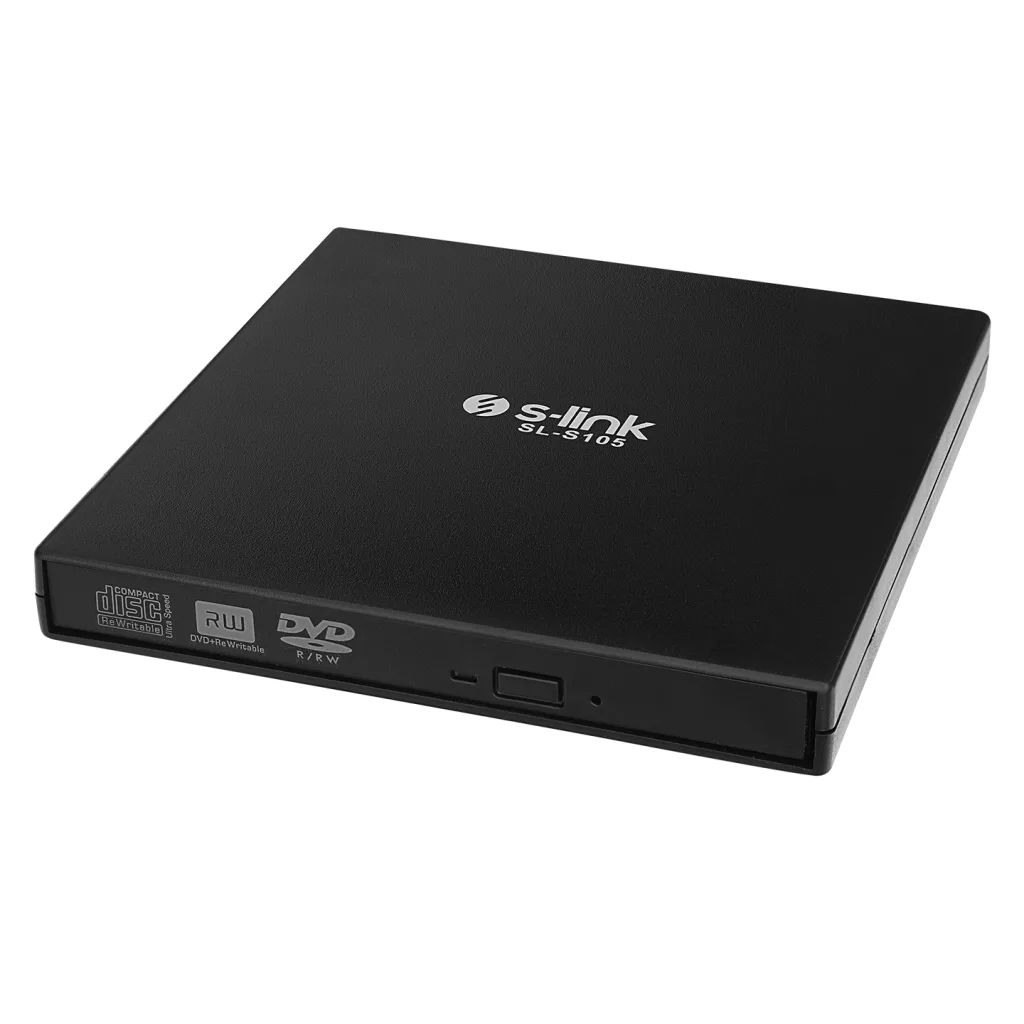 PIONEER BDR-TD05, 12.7mm, Blu-Ray/DVD/CD Writer. S-LINK SL-S105 Harici Kutu ile Birlikte Taşınabilir USB Optik Yazıcı.