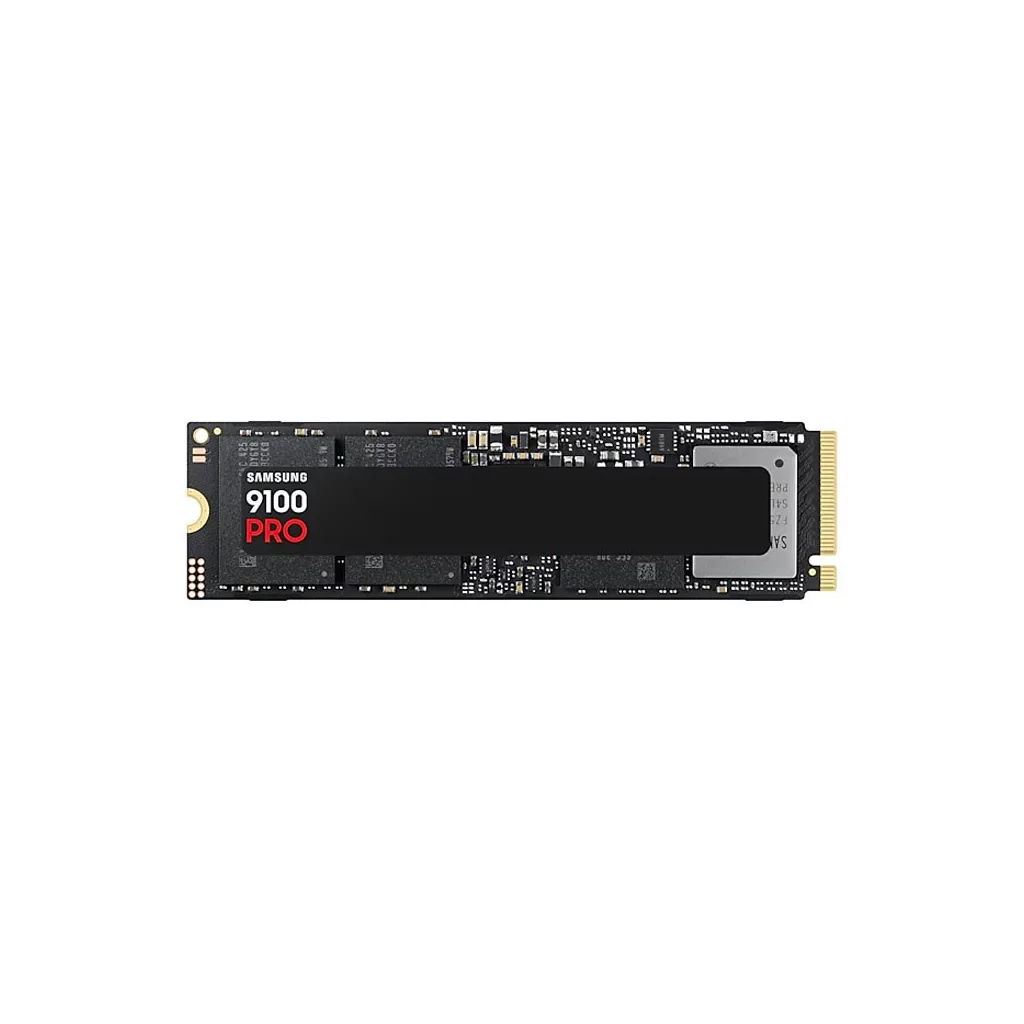 SAMSUNG MZ-VAP4T0BW, 9100 PRO, 4TB, 14800/13400, Gen5, NVMe PCIe M.2 2280, SSD (Türkiye Distribütörü Garantili)