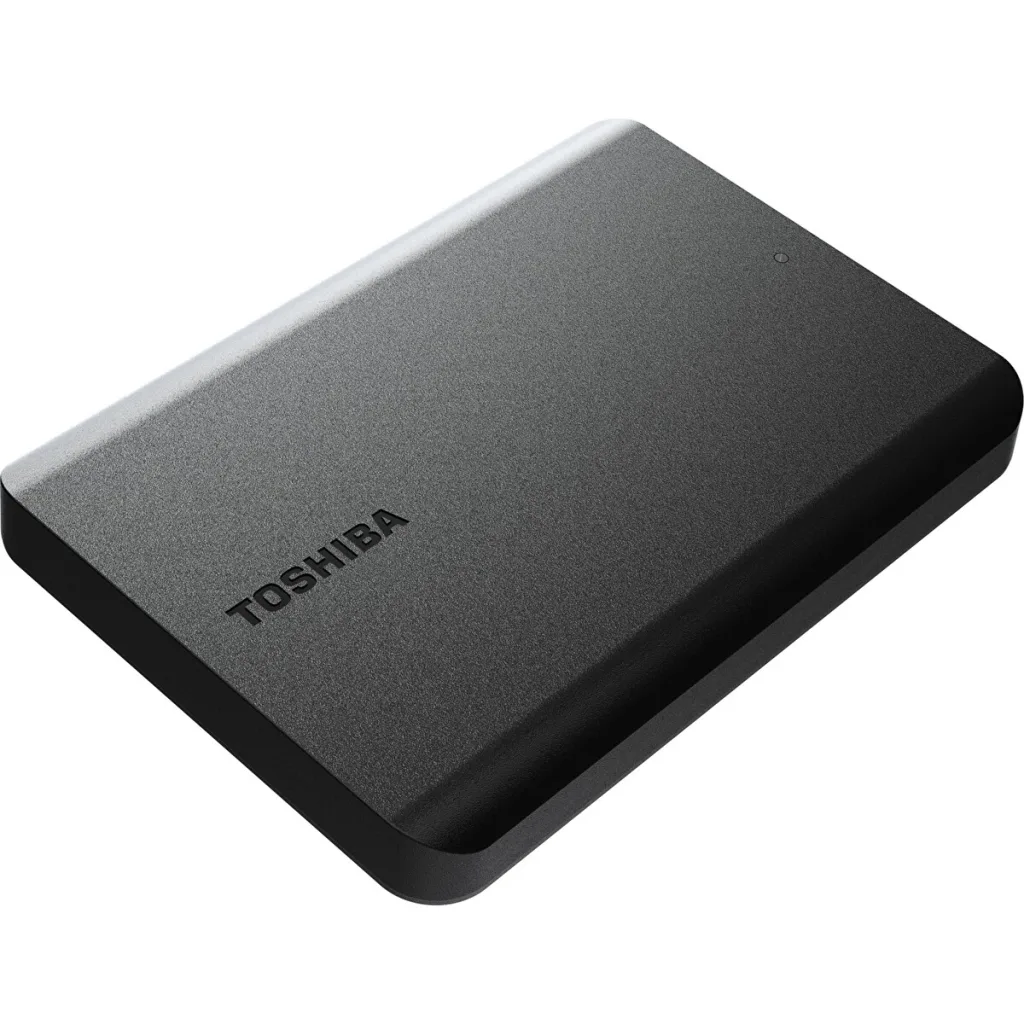 TOSHIBA HDTB540EK3CA, Canvio Basic, 4TB, 2.5" USB 3.2, Taşınabilir, Harici HDD, (Black)