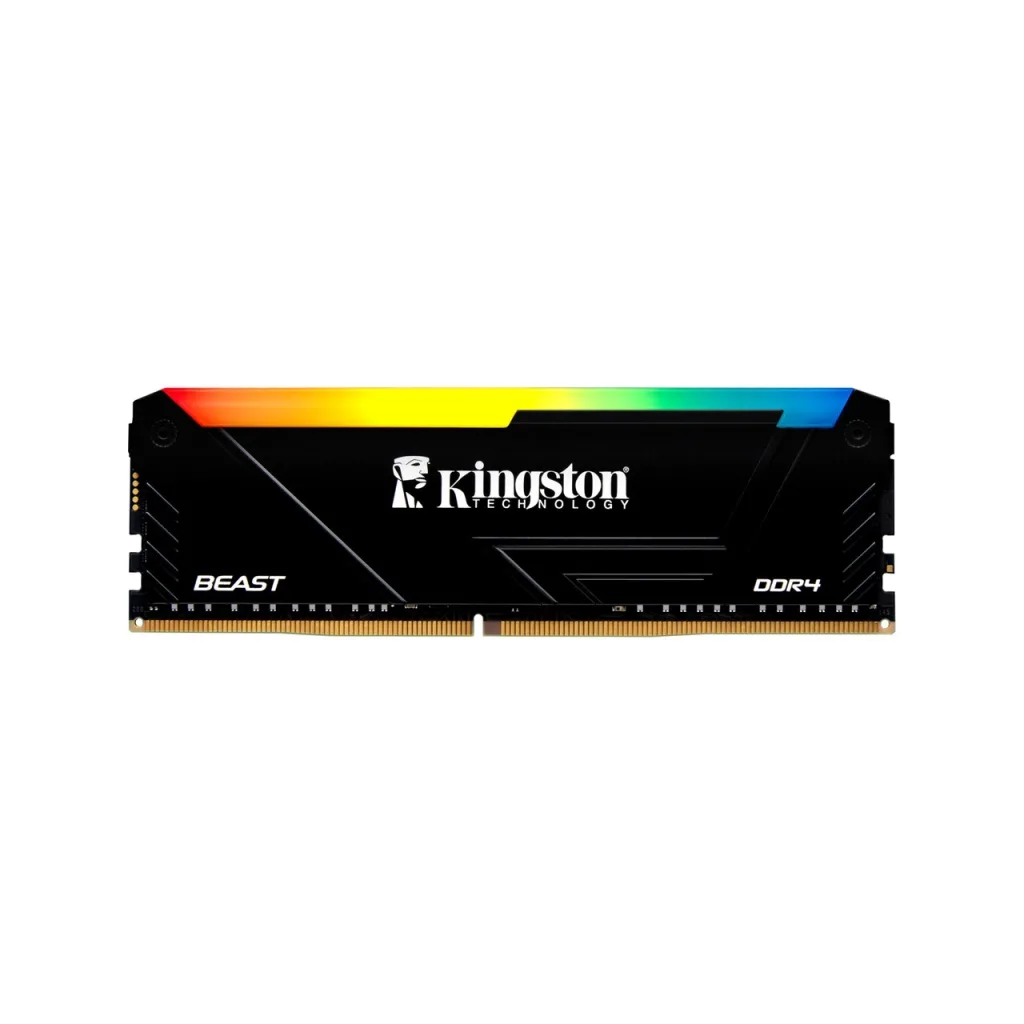KINGSTON Beast, KF436C18BB2A/16TR, 16Gb, 3600Mhz, DDR4, CL18, RGB, Desktop Gaming RAM (Soğutuculu)