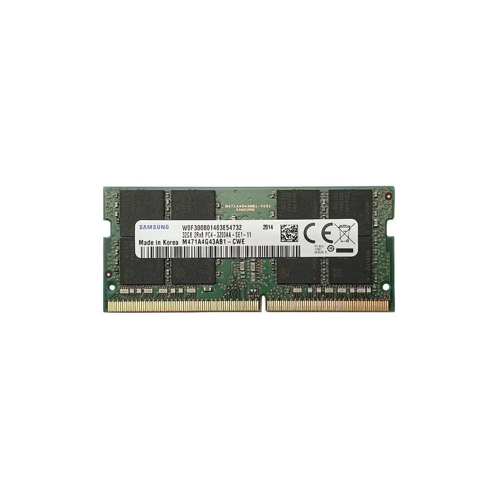 Samsung SAMSO3200/32, 32GB, DDR4, 3200MHz, 1.2V Notebook Ram (M471A4G43AB1-CWE)