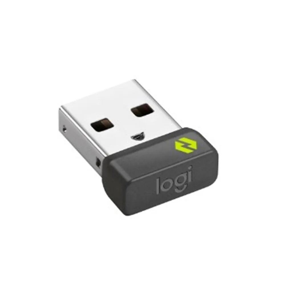 LOGITECH BOLT USB UNIFYING RECEIVER, 956-000008, USB Kablosuz Alıcı, 6 Cihaz için Tek Alıcı