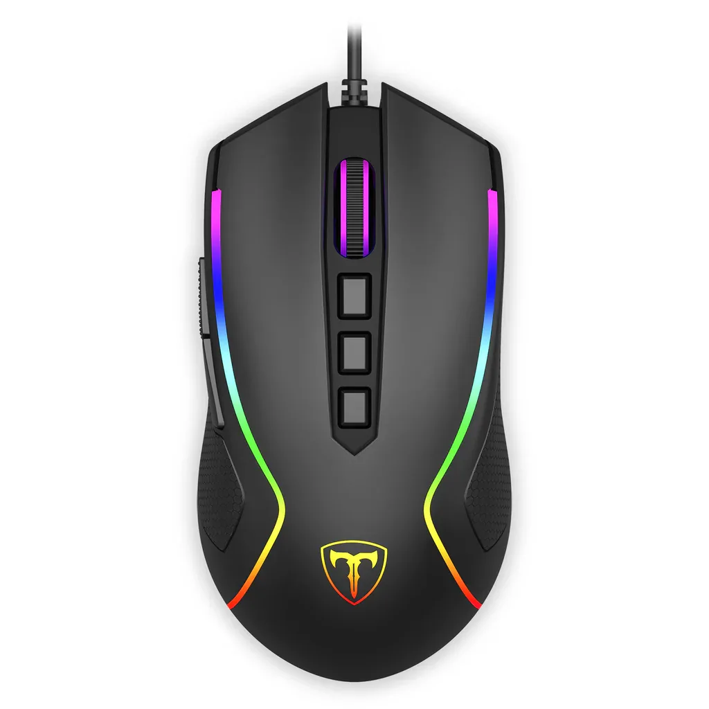 T-DAGGER T-TGM209-LIT, Darkangel Lite, RGB Backlight, 8 Programlanabilir Buton, USB Kablolu, 10.00DPI, Gaming Mouse