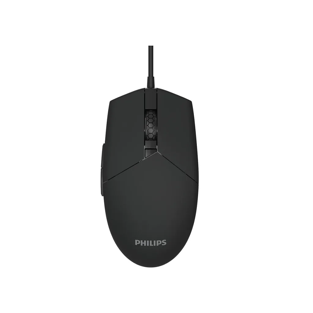 PHILIPS SPK9304B, Siyah, RGB Led Aydınlatma, USB Kablolu, 6400dpi, GAMING Optik Mouse