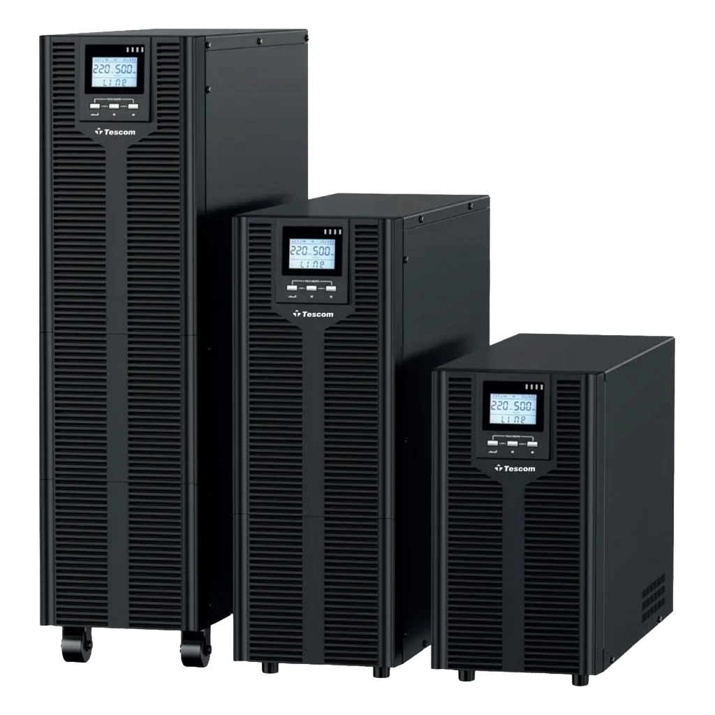 TESCOM Teos+ 10 KVA Online 3F/1F UPS (900960164) (20x7A Akü)