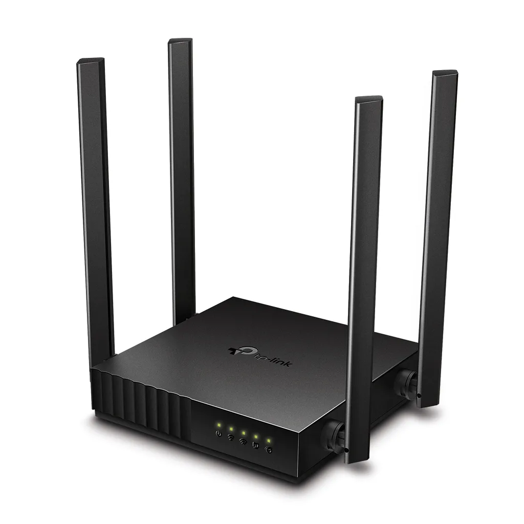 TP-LINK ARCHER C54, AC1200, 4Port, 1200Mbps, Dual Band WiFi, Masaüstü, Megabit, Router, Access Point, Range Extender