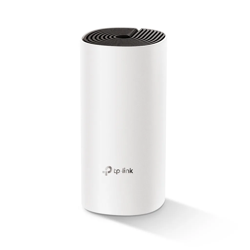 TP-LINK DECO-E4, AC1200, Tekli Mesh, 1200Mbps, Dual Band, 2Port Megabit Lan, 140m2 Çekim Alanı, Router, Geniş Alan İnter