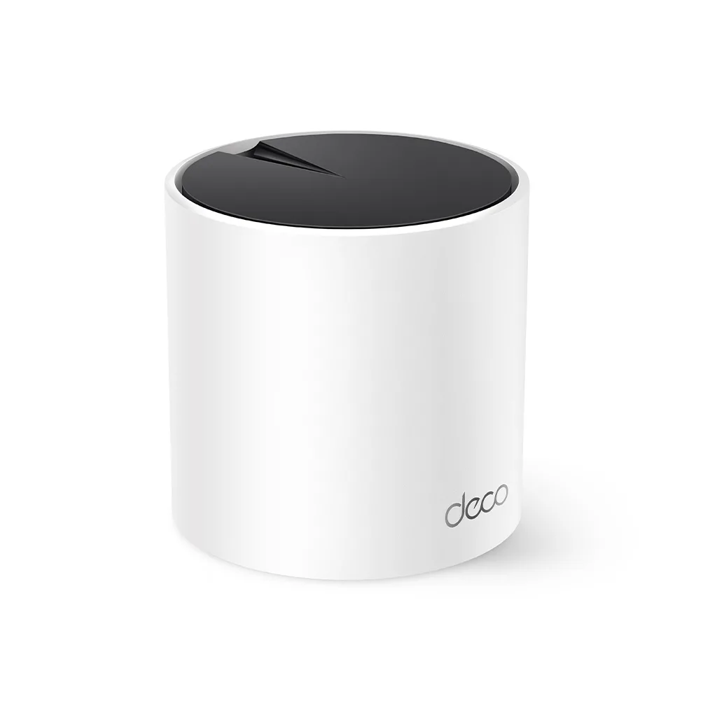 TP-LINK DECO-X55, AX3000, Tekli Mesh, 3000Mbps, Dual Band, WiFi6, 3Port Gigabit Lan, 230m2 Çekim Alanı, Router, Geniş Alan İnternet Ağı Sağlayıcısı