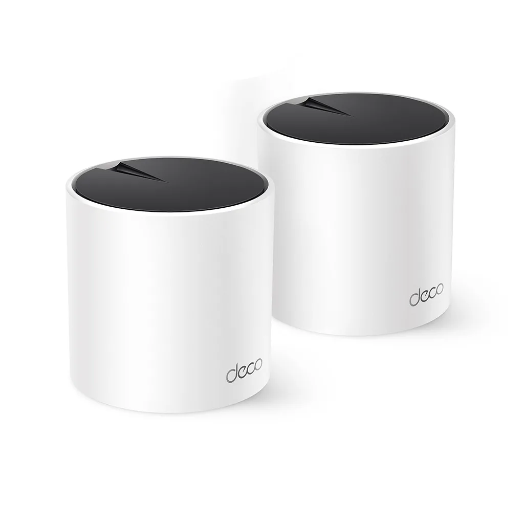 TP-LINK DECO-X55, AX3000, İkili Mesh, 3000Mbps Dual Band, WiFi6, 3Port Gigabit Lan, 420m2 Çekim Alanı, Router, Geniş Alan İnternet Ağı Sağlayıcısı