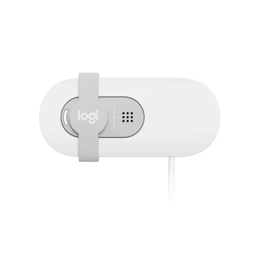 LOGITECH 960-001617, BRIO 100 WCM V-U0072, Full HD, Dahili Mikrofonlu, Beyaz Webcam
