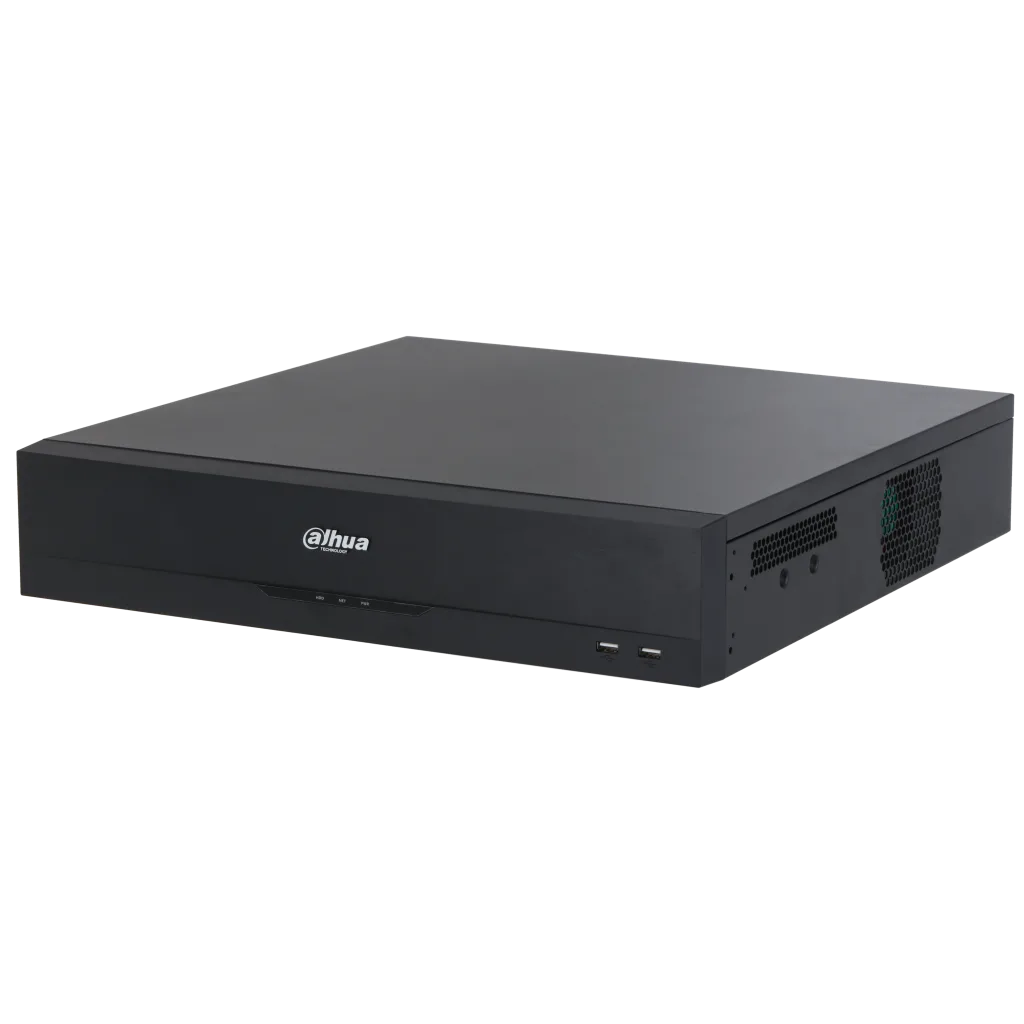 DAHUA NVR5864-EI2, 64Kanal, 32Mpix, H265+, 8 HDD Desteği, 1080P Kayıt, 448Mbps Bant Genişliği, 2 Port GigaBit Lan, RAID 0/15/6/10, NVR