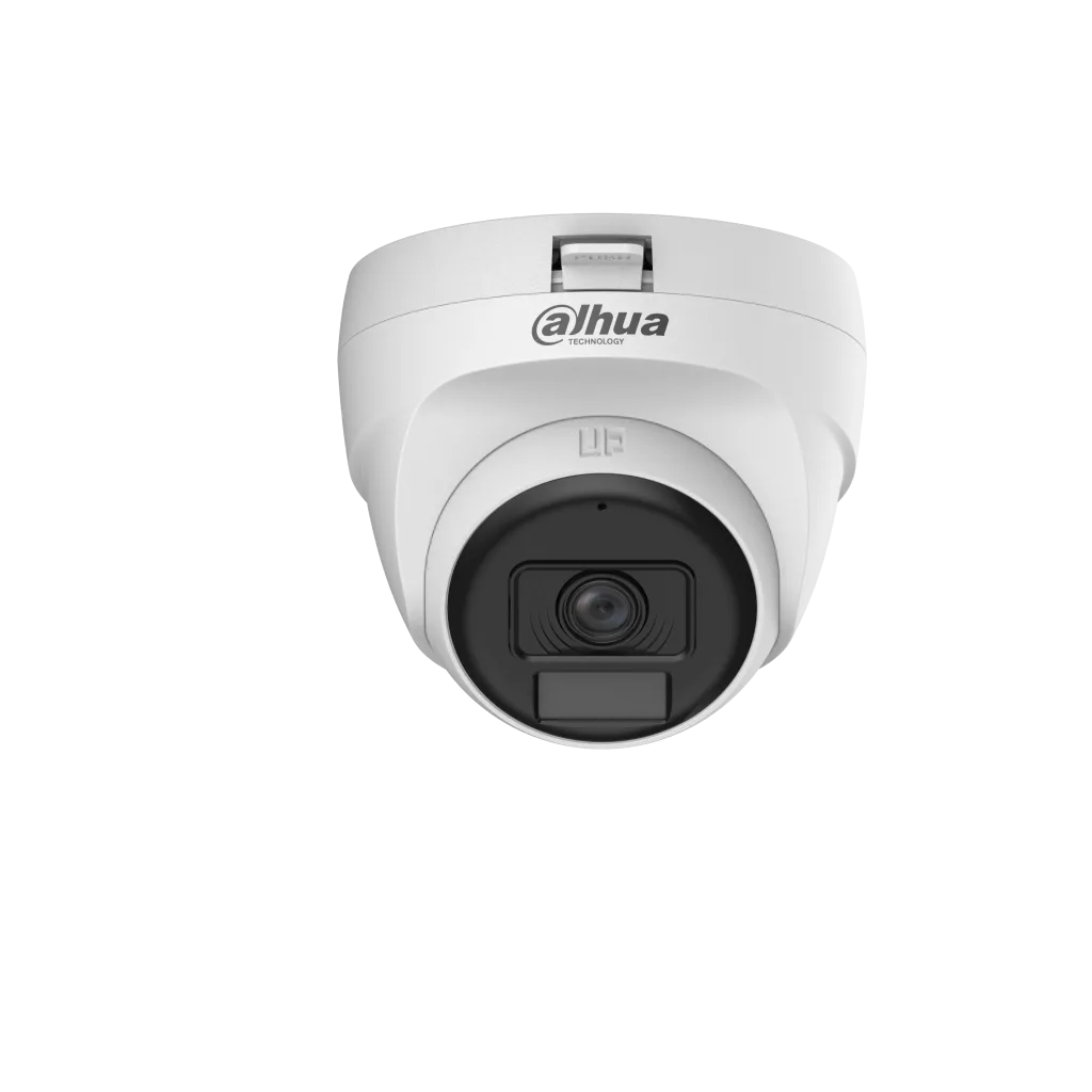DAHUA HAC-T1A21P-U-IL-A-0280B, 2Mpix, 2.8mm Lens, 25 Mt Gece Görüşü, Smart Dual Light, Dahili Mikrofon, Dome Kamera