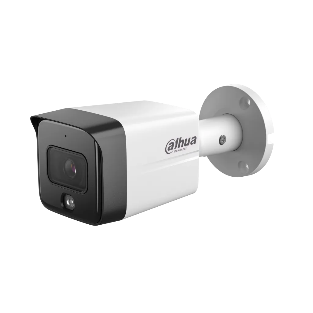 DAHUA IPC-HFW1431TC1-SA, 4Mpix, 3,6mm Lens, SD Kart, Starlight, H265+, Dahili Mikrofon, 30Mt Gece Görüşü, IP67, PoE Bullet IP Kamera