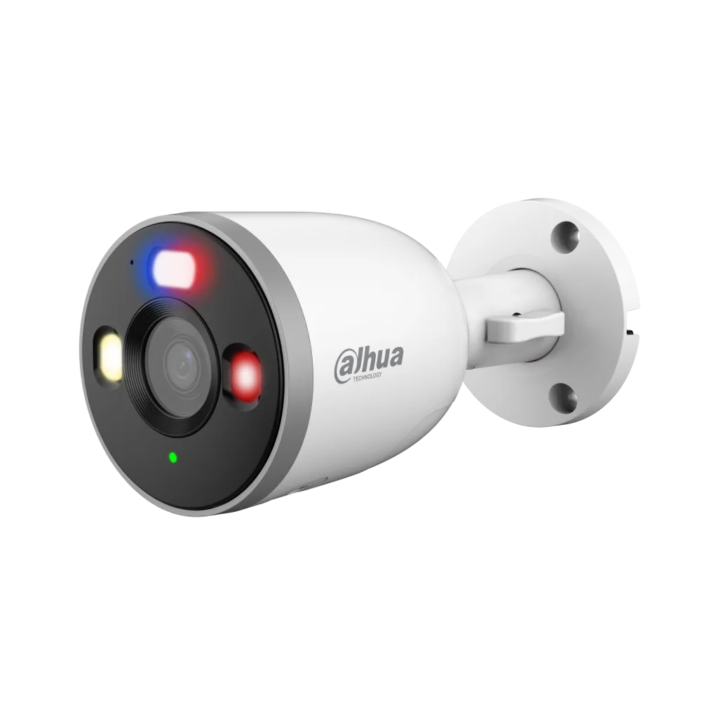 DAHUA F5D-PV-0280, 5Mpix, 2,8mm Lens, H265, Dual Smart Light, 30Mt. Gece Görüş, IP67, Dahili Mikrofon, Bullet IP Kamera
