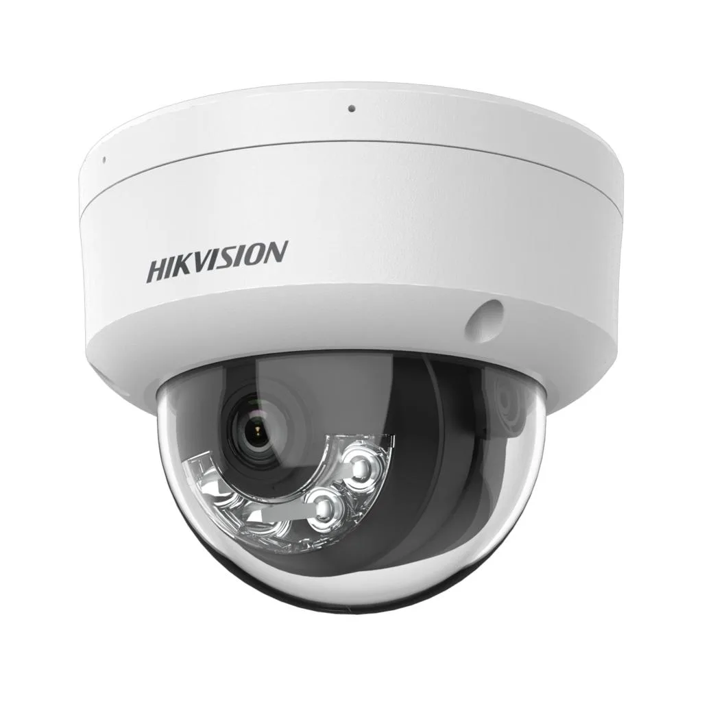 HIKVISION DS-2CD1121G2-LIUF 2Mpix, 2,8mm Lens, H265+, Hybrid Light, 20Mt Gece Görüşü, PoE, Mikrofonlu Dome IP Kamera