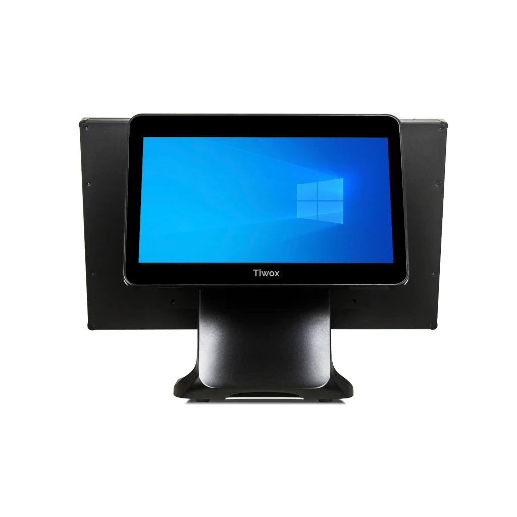 Tiwox TP-5610D, Intel i5 10.Nesil, 18.5" Ekran, 13.2" 2. Ekran, 8GB Ram, 128GB SSD, Endüstriyel, Dokunmatik Pos PC (çift ekran)