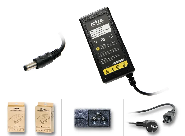RETRO 12V 5A 60W Ac Adaptör