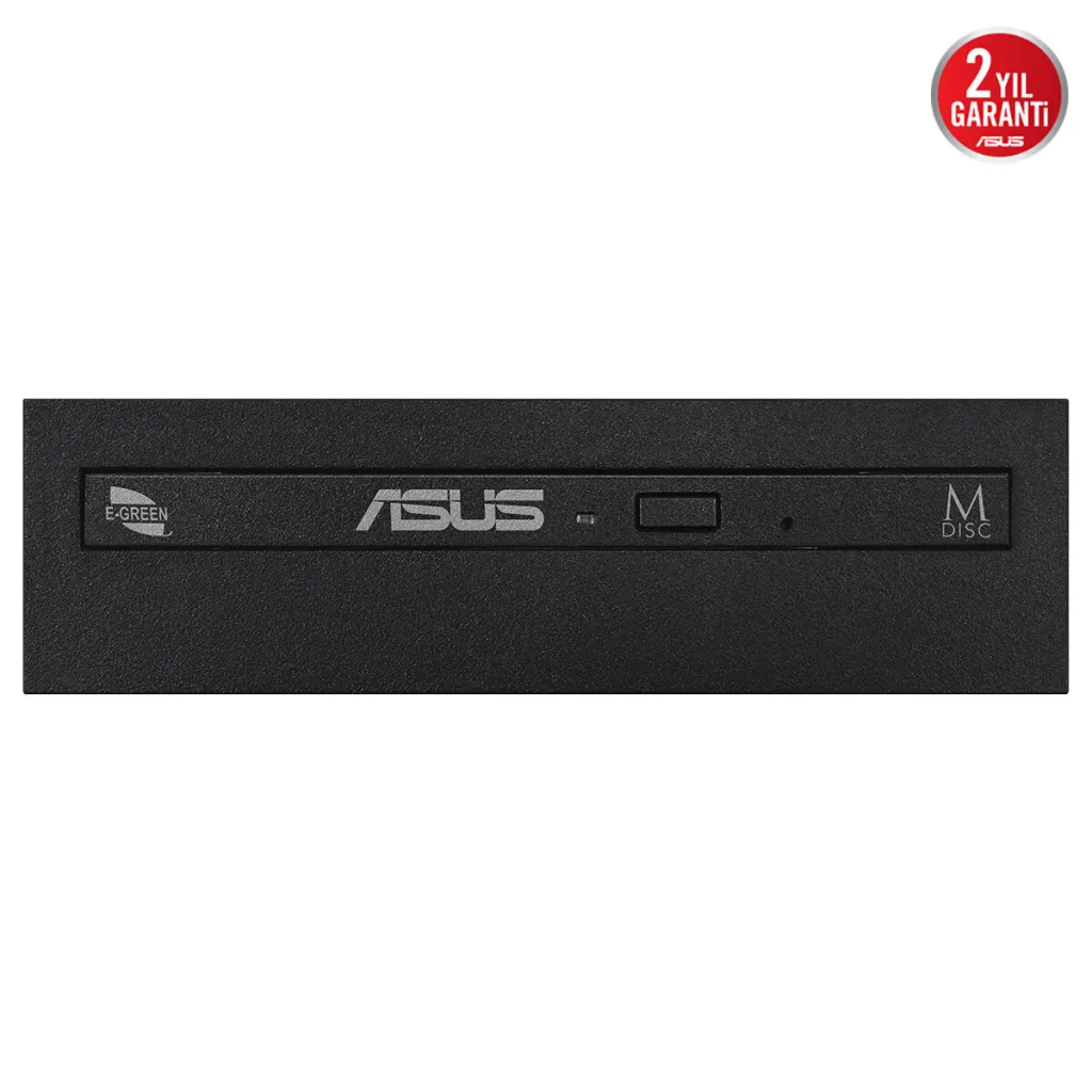 ASUS DRW-08D6MT/BLK 8X DVD Yazıcı, M-Disc Destekli SATA Bulk Siyah