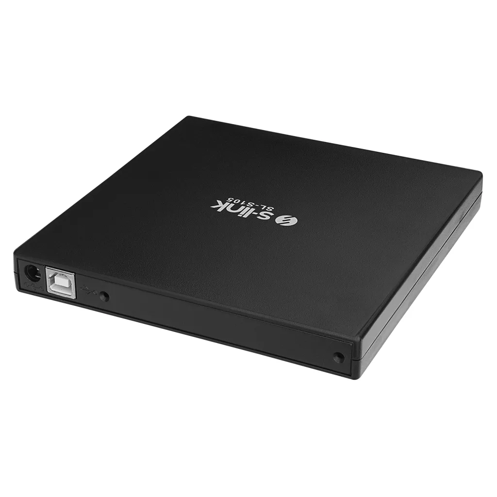 PIONEER BDR-TD05, 12.7mm, Blu-Ray/DVD/CD Writer. S-LINK SL-S105 Harici Kutu ile Birlikte Taşınabilir USB Optik Yazıcı