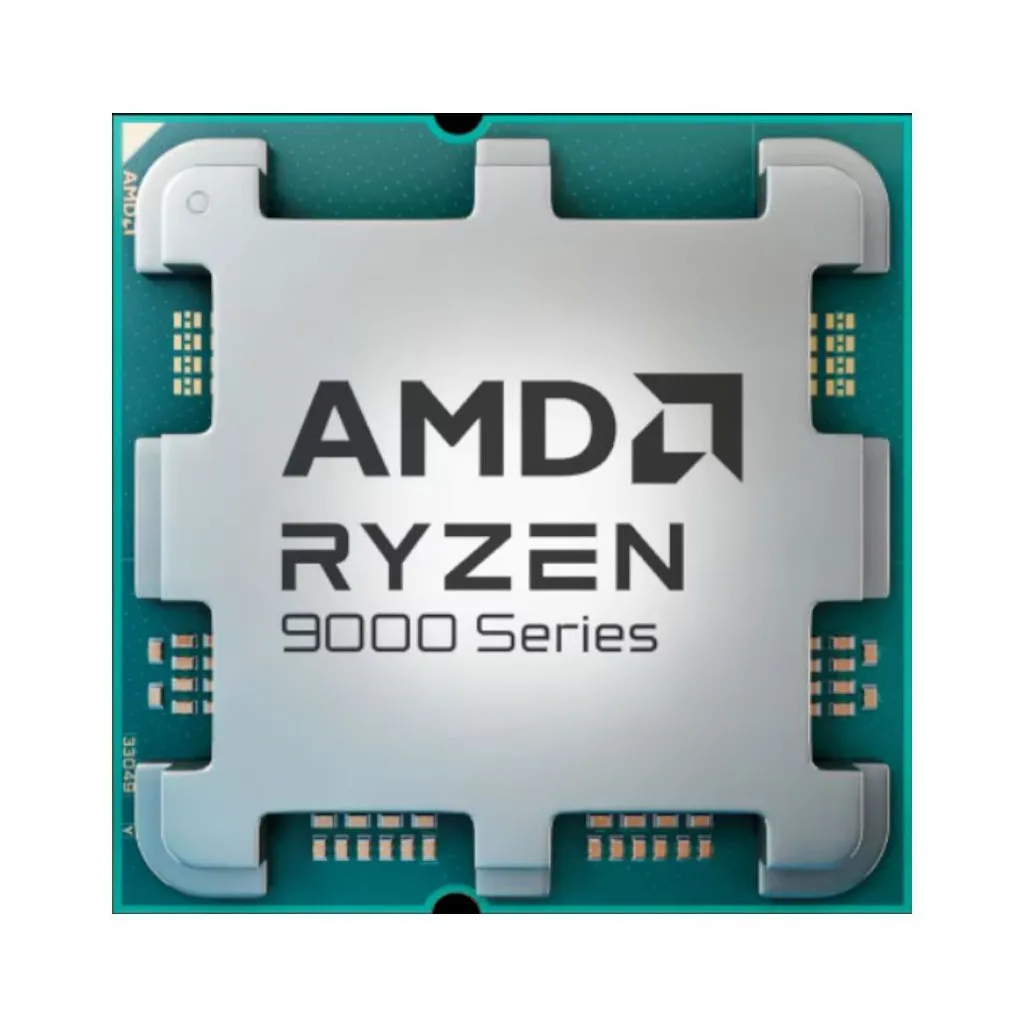 AMD RYZEN 5 9600 6 Core, 3,80-5.20GHz, 38Mb Cache, 65W, AM5 Soket, TRAY, (Dahili Grafik VAR, Fan YOK) TÜRKİYE Distibütör