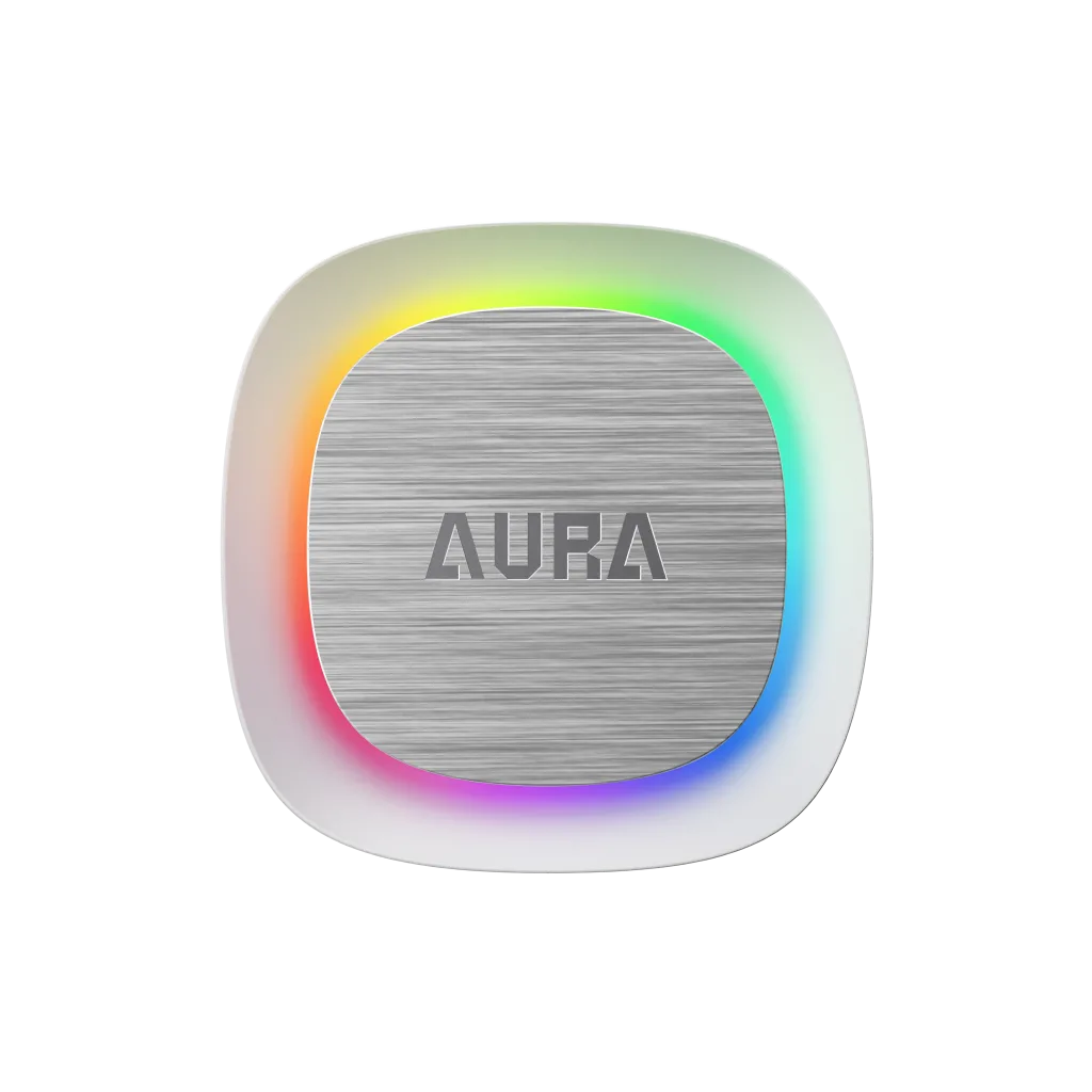 GAMDIAS AURA GL240 V2 WH, White Edition, 240mm, RGB, 2 Fanlı,CPU Sıvı Soğutma