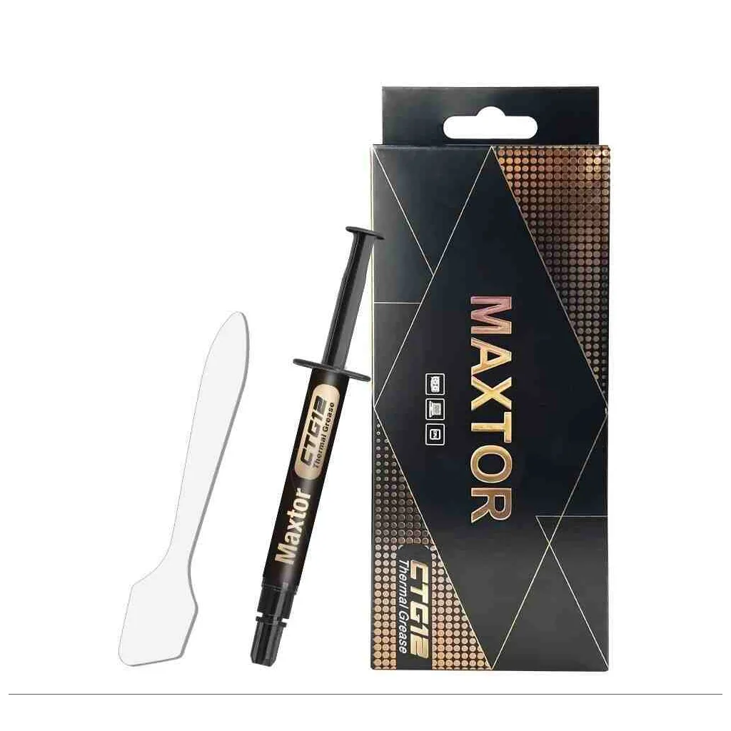 MAXTOR CTG12, 4Gram, Yüksek Isı İletkenliği, Termal Macun, Termal İletkenlik: 18W/mK