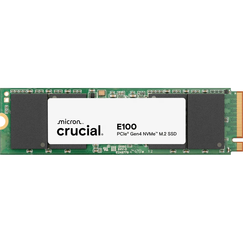 CRUCIAL CT480E100SSD8, E100, 480GB, 4700/2500, Gen4, NVME PCIe M.2 2280, SSD