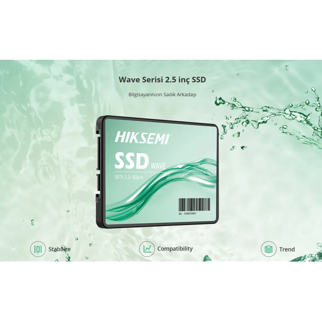 HIKSEMI HS-SSD-WAVE(S) 2048G, 550-510Mb/s, 2.5", SATA3, 3D NAND, SSD