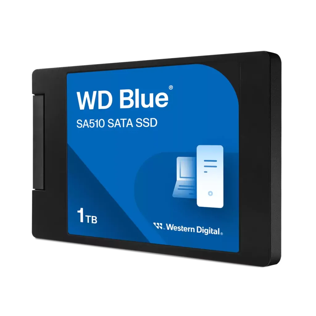 WD Blue SA510, WDS100T3B0A, 1TB, 560/510, 3D NAND, 2,5" SATA, SSD