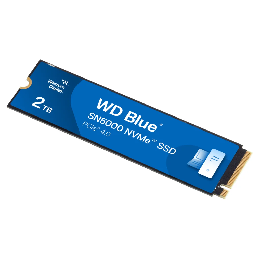 WD Blue SN5000, WDS200T4B0E, 2TB, 5150/4850 Gen4, NVMe PCIe M.2 2280, SSD