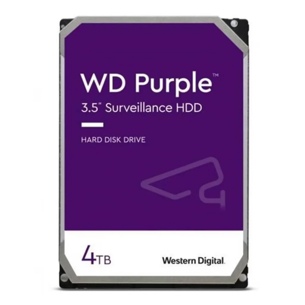 WD PURPLE, WD43PURZ, 3.5", 4TB, 256Mb, 5400 Rpm, 7/24 Güvenlik, HDD (Türkiye Distribütörü Garantili)