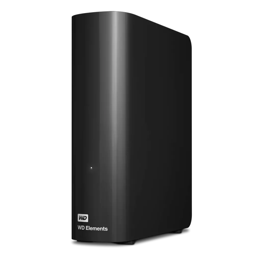 WD WDBWLG0100HBK-EESN, Elements, 10TB, 3.5", USB3.0, Masaüstü, Harici HDD, Siyah (Türkiye Distribütörü Garantili)