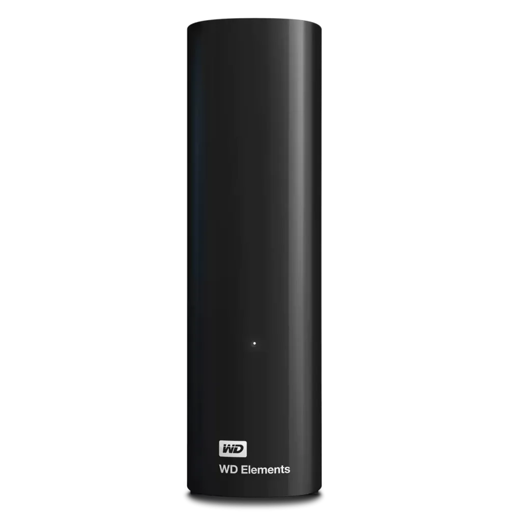 WD WDBWLG0100HBK-EESN, Elements, 10TB, 3.5", USB3.0, Masaüstü, Harici HDD, Siyah (Türkiye Distribütörü Garantili)