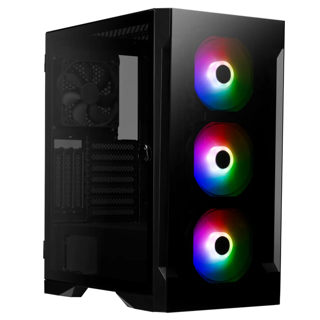 GAMDIAS TALOS E2 Elite, 750W, 80+ Bronze, Tempered Glass, ARGB, ATX GAMING KASA