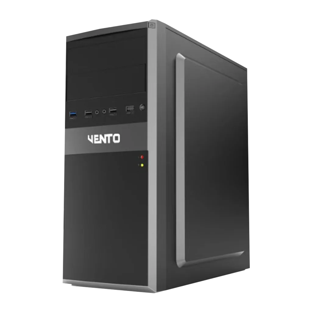 VENTO TA-K62, 650W, 80 Plus, Siyah, ATX, Tower, Kurumsal, KASA
