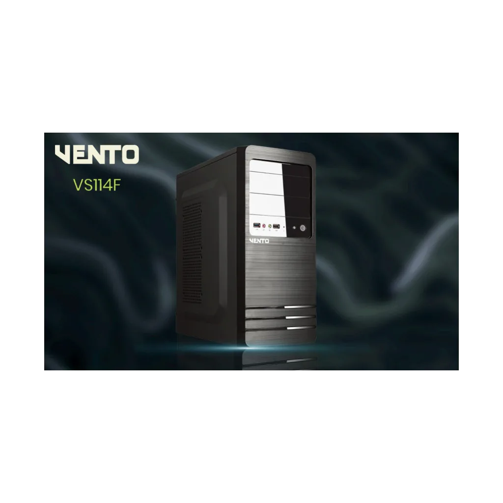VENTO VS114F, 400W, Siyah, ATX, Tower, Kurumsal, KASA