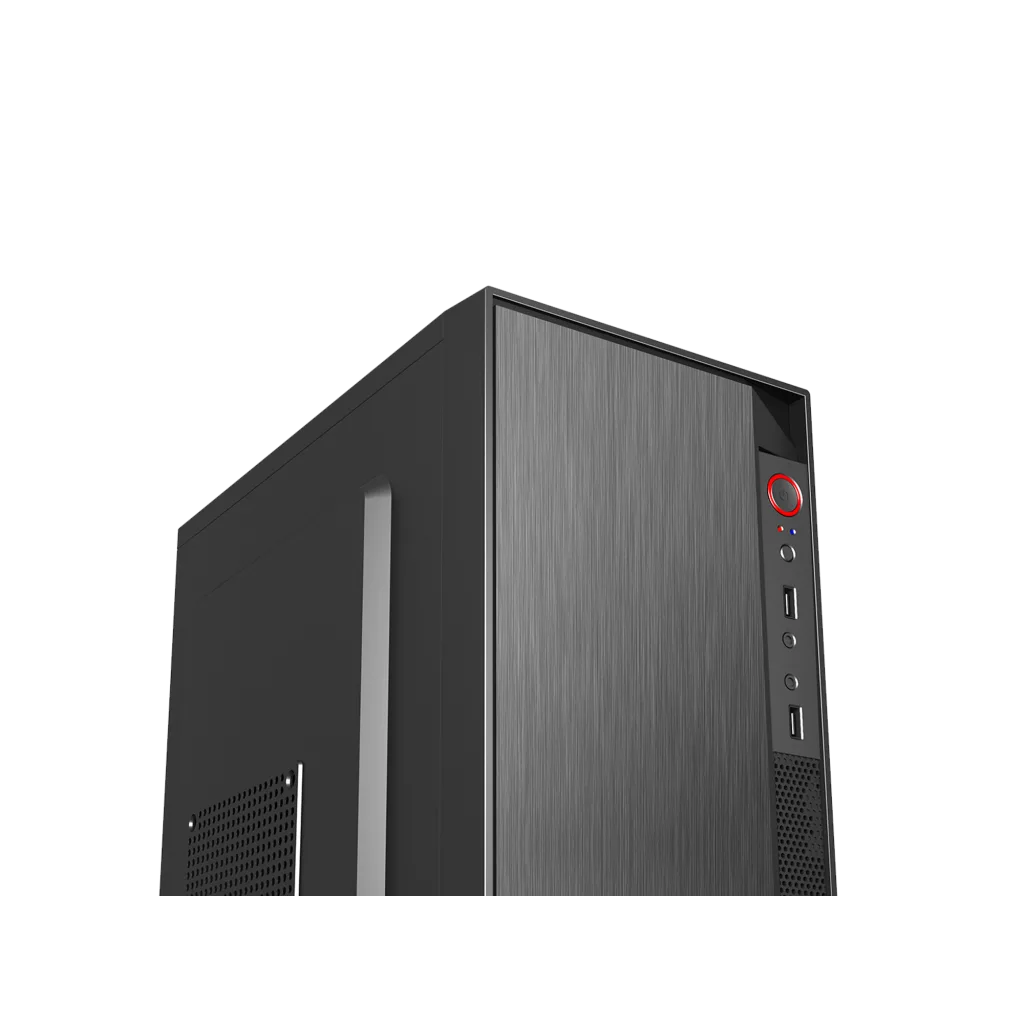VENTO VS119S, 300W, Siyah, Micro ATX, Tower, Kurumsal, KASA
