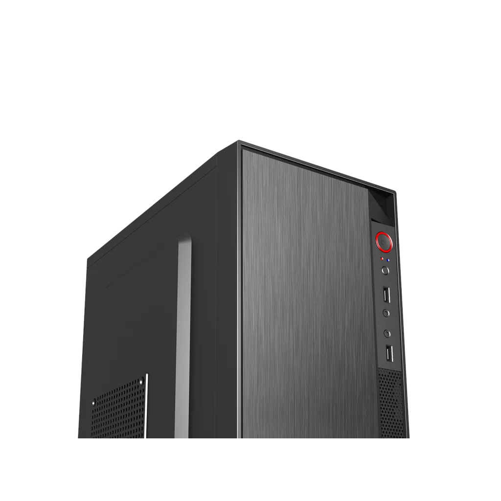 VENTO VS119S, 400W (Peak), Siyah, Micro ATX, Tower, Kurumsal, KASA
