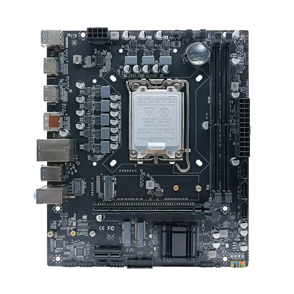 ARKTEK ALPHA FORCE, AK-H610M EG VS, 2xDDR4, M.2, 2x HDMI, DP, 12-13.14.Nesil, LGA1700 Soket, Anakart