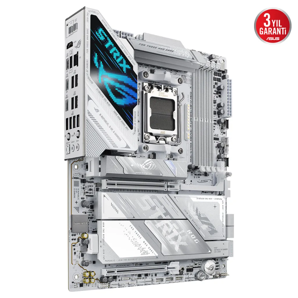 ASUS ROG STRIX X870E-A GAMING WIFI7 NEO, 4xDDR5, 4xM.2, HDMI, DP, Type-C, PCIe 5.0, 2xWi-Fi 7, Bluetooth v5.4, AM5 Soket