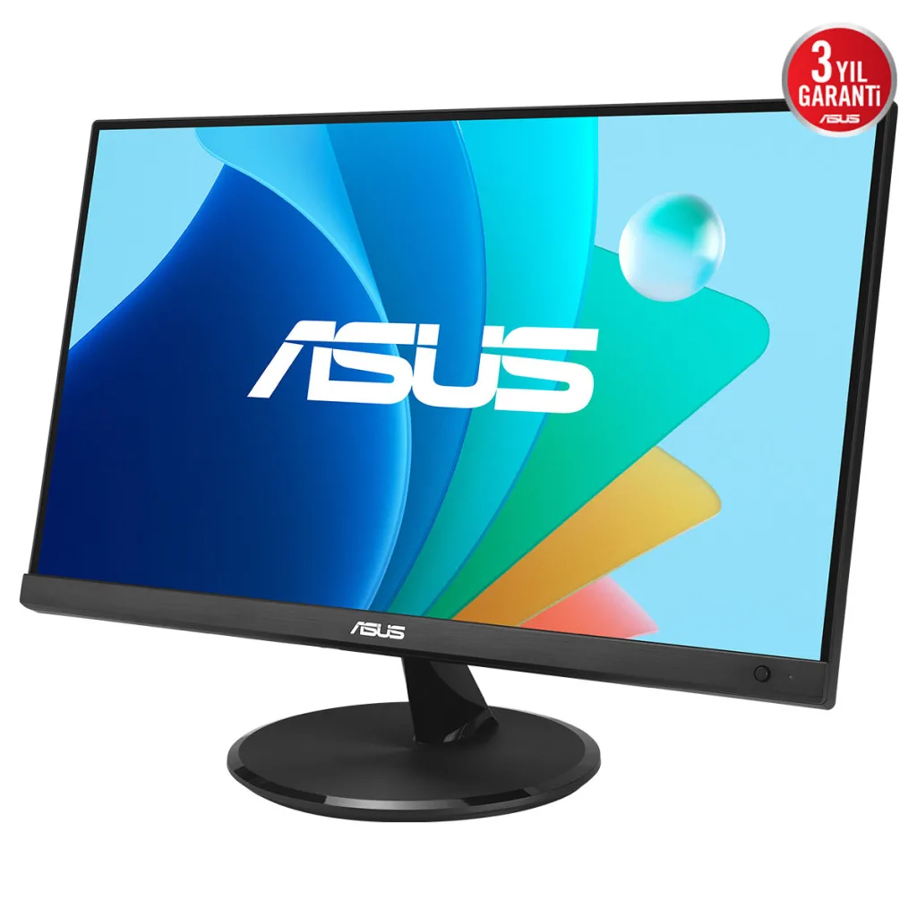 ASUS VP227HF 21,45" 1ms, 100Hz, Full HD, HDMI, D-Sub, VA LED, Çerçevesiz Tasarım, Düşük Mavi Işık, FreeSync Kurumsal Mon