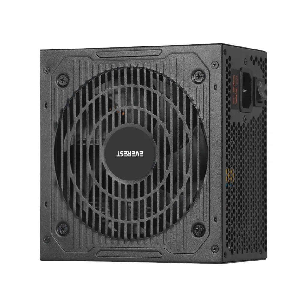 EVEREST EPS-500A, 500W, 12cm Fan, ATX, GAMING Power Supply (PSU) Bulk