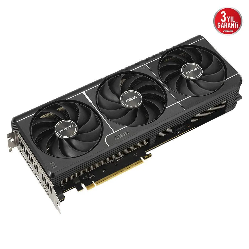 ASUS PRIME-RTX5080-O16G, 16Gb, 256Bit, GDDR7, 1xHDMI, 3xDP GAMING Ekran Kartı