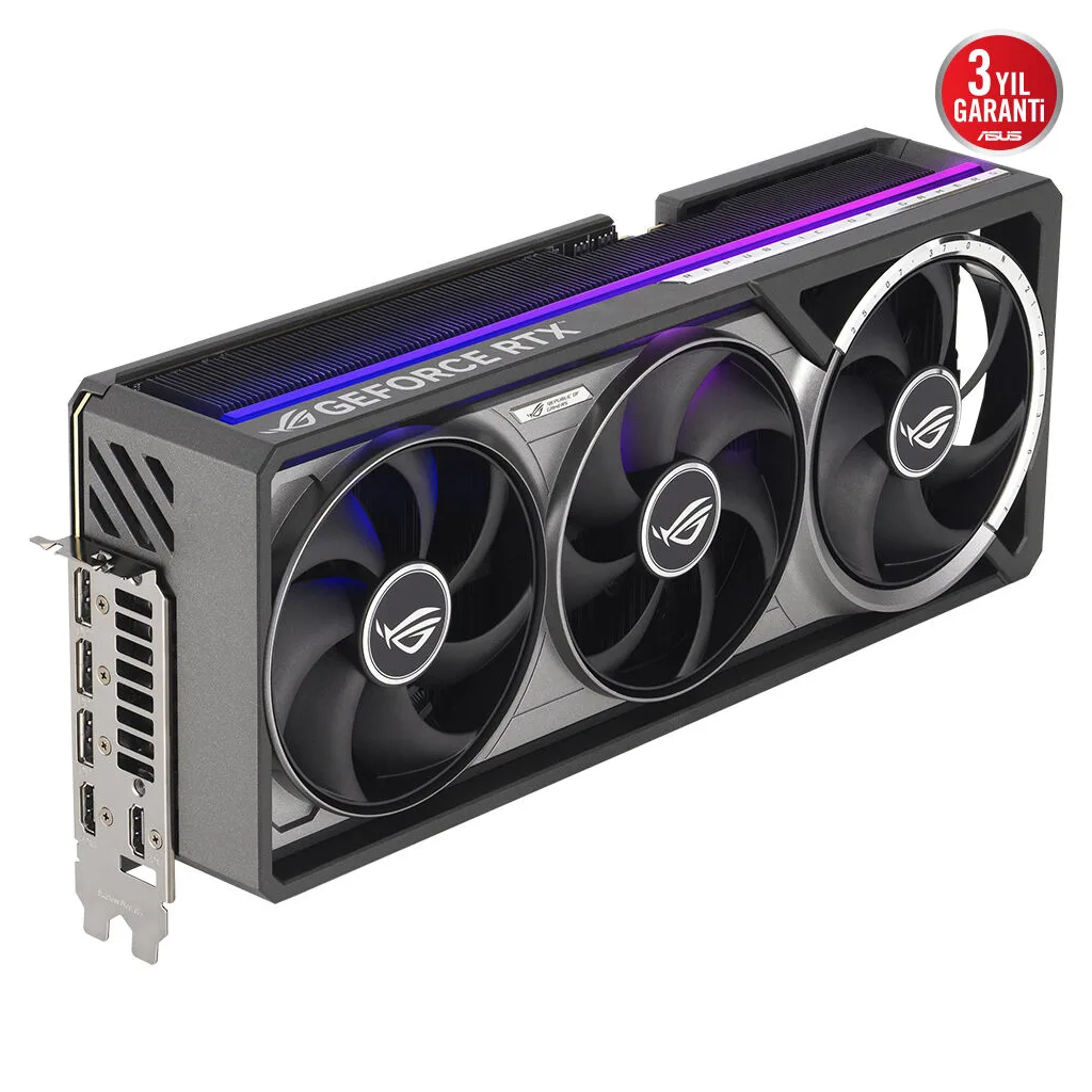 ASUS ROG-ASTRAL-RTX5080-O16G-GAMING, 16Gb, 256Bit, GDDR7, 2xHDMI, 3xDP GAMING Ekran Kartı