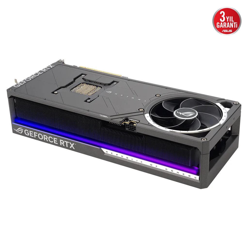 ASUS ROG-ASTRAL-RTX5090-O32G-GAMING, 32Gb, 512Bit, GDDR7, 2xHDMI, 3xDP GAMING Ekran Kartı
