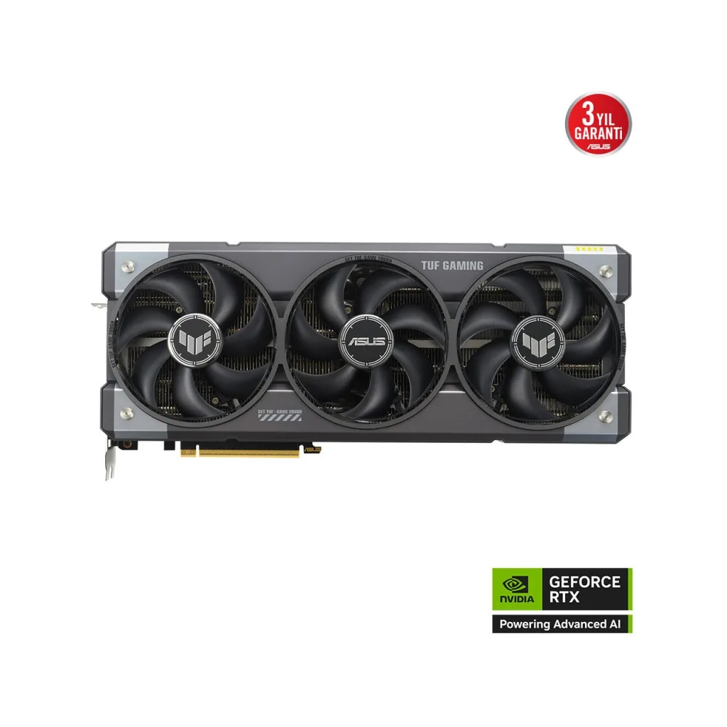 ASUS TUF-RTX5090-O32G-GAMING, 32Gb, 512Bit, GDDR7, 2xHDMI, 3xDP GAMING Ekran Kartı