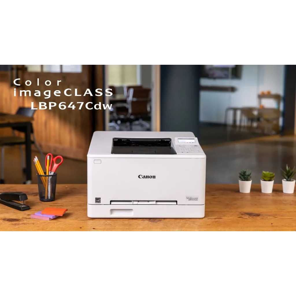 CANON i-SENSYS LBP647CDW, Wifi, Lan, Duplex, Renkli Lazer, Yazıcı (Dakikada 25 Sayfa) ORİJİNAL TONERLİ, TÜRKİYE Distibüt