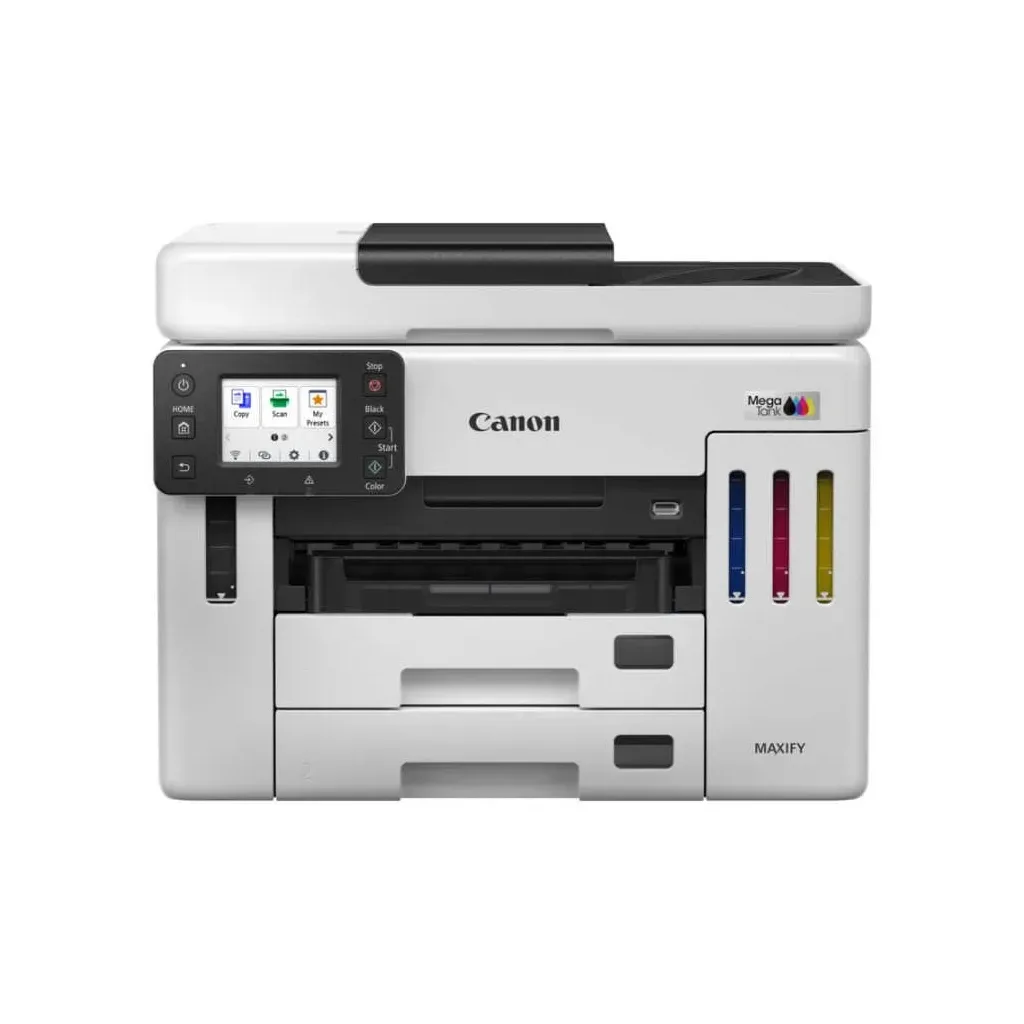 CANON MAXIFY GX7140, Renkli, Mürekkep Mega Tanklı, Yazıcı, Tarayıcı, Wifi, Lan, Duplex, ORİJİNAL MÜREKKEP