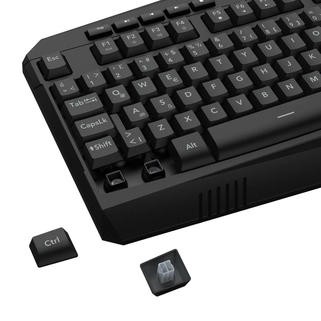 T-DAGGER TK205, SUBMARINE, USB Kablolu, Türkçe Q, RGB Backlight, Membran Tuşlar, 104 Tuşlu, Multimedya, Gaming Klavye