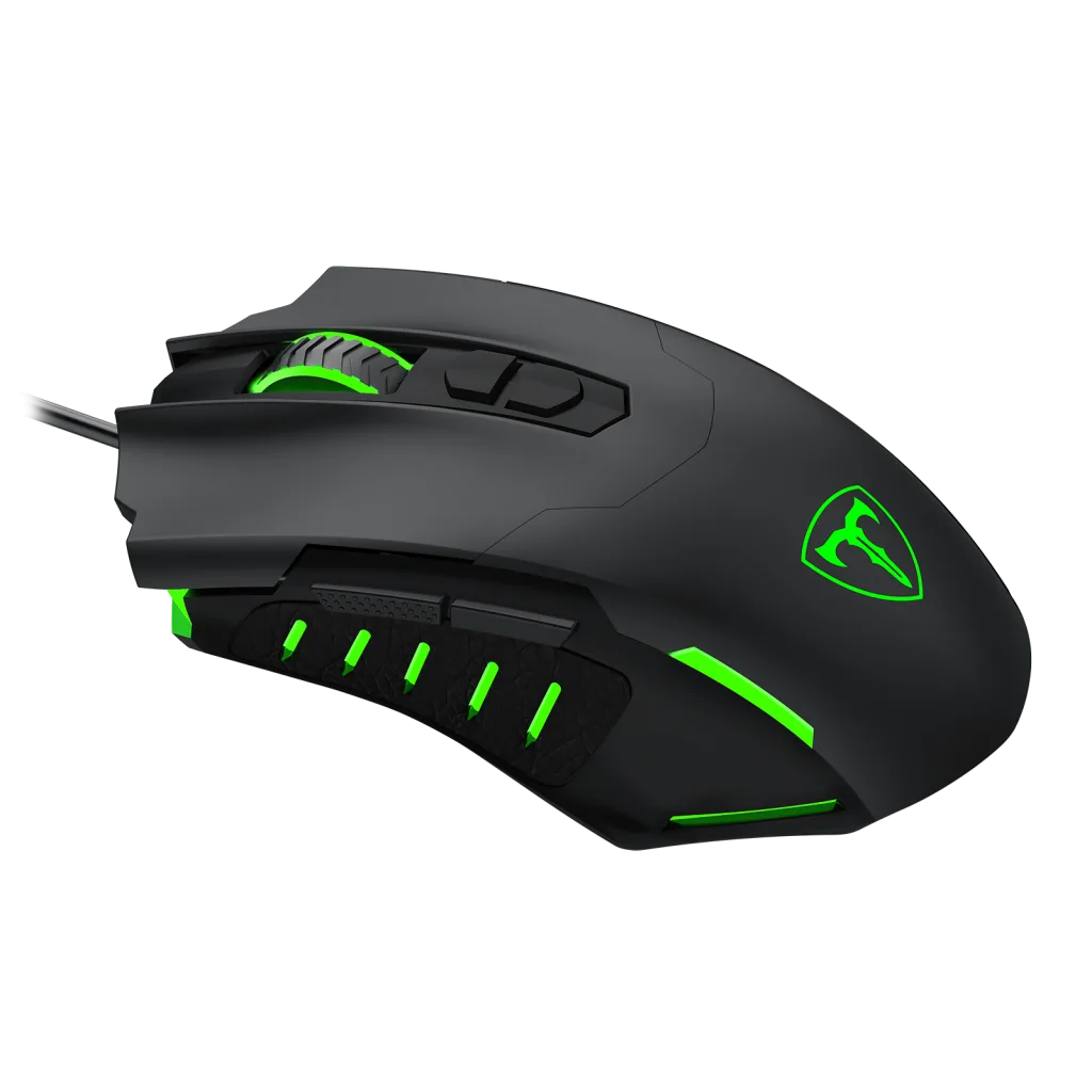 T-DAGGER TS010, 2 IN 1 COMBO, USB Kablolu, Türkçe Q, RGB Backlight, Membran Tuşlar, Multimedya Gaming Klavye ve 7.200DPI